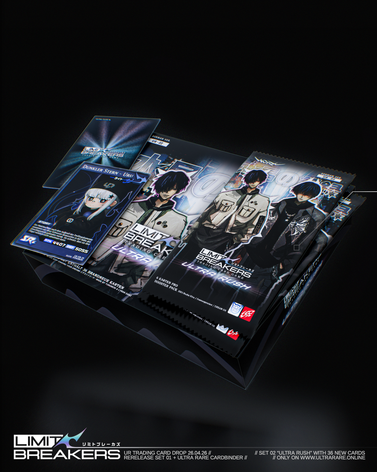 SET 02 "ULTRA RUSH" TCG: DISPLAY BOX